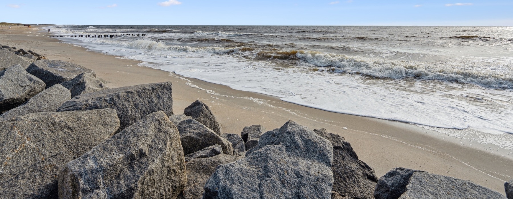 a beachfront