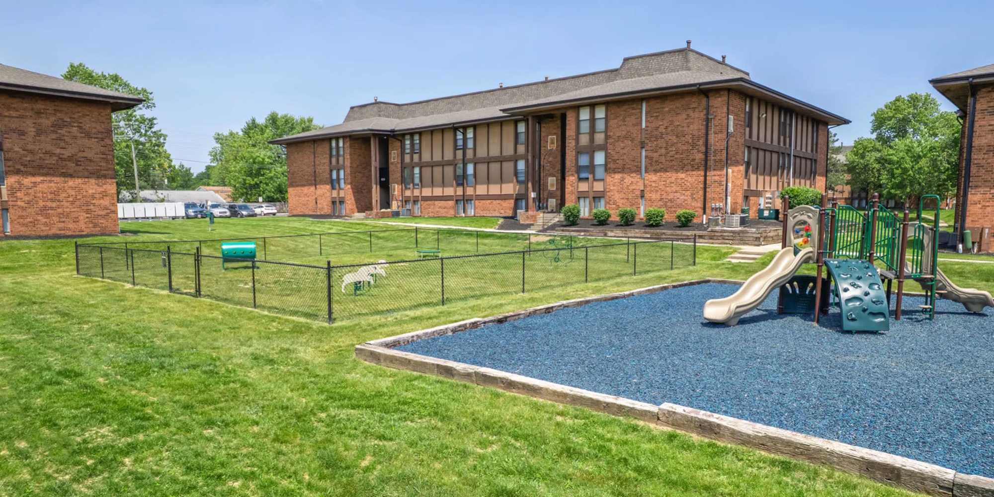 Kitchen at Century City Apartments in Reynoldsburg, Ohio