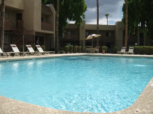 Desert Meadows apartments pool