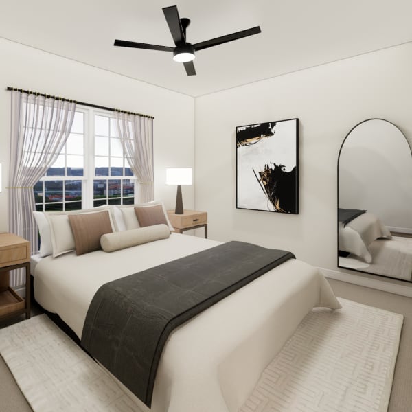 Well-lit and Spacious Bedroom at The Pointe at Loudon in Loudon, Tennessee