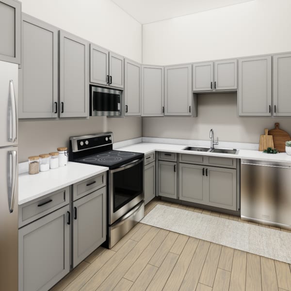 Kitchen at The Pointe at Loudon in Loudon, Tennessee