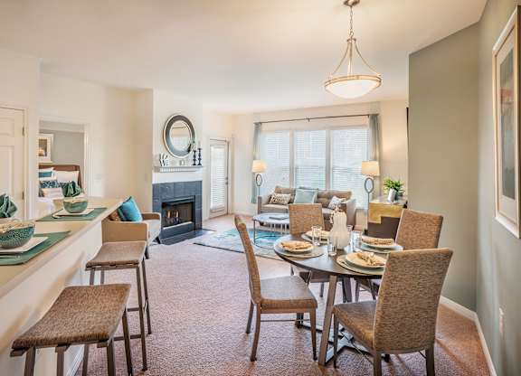 Dining And Living Area at The Apartments at Cambridge Court, Maryland