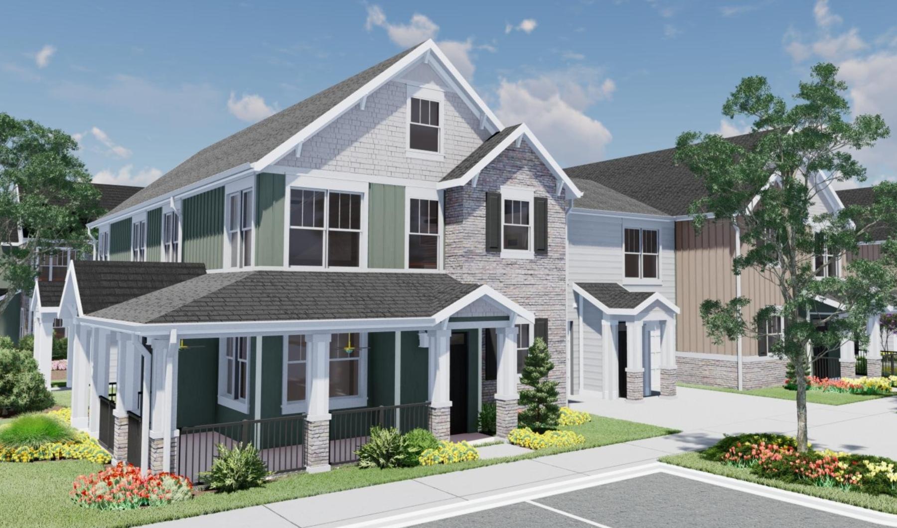 rendering of a home