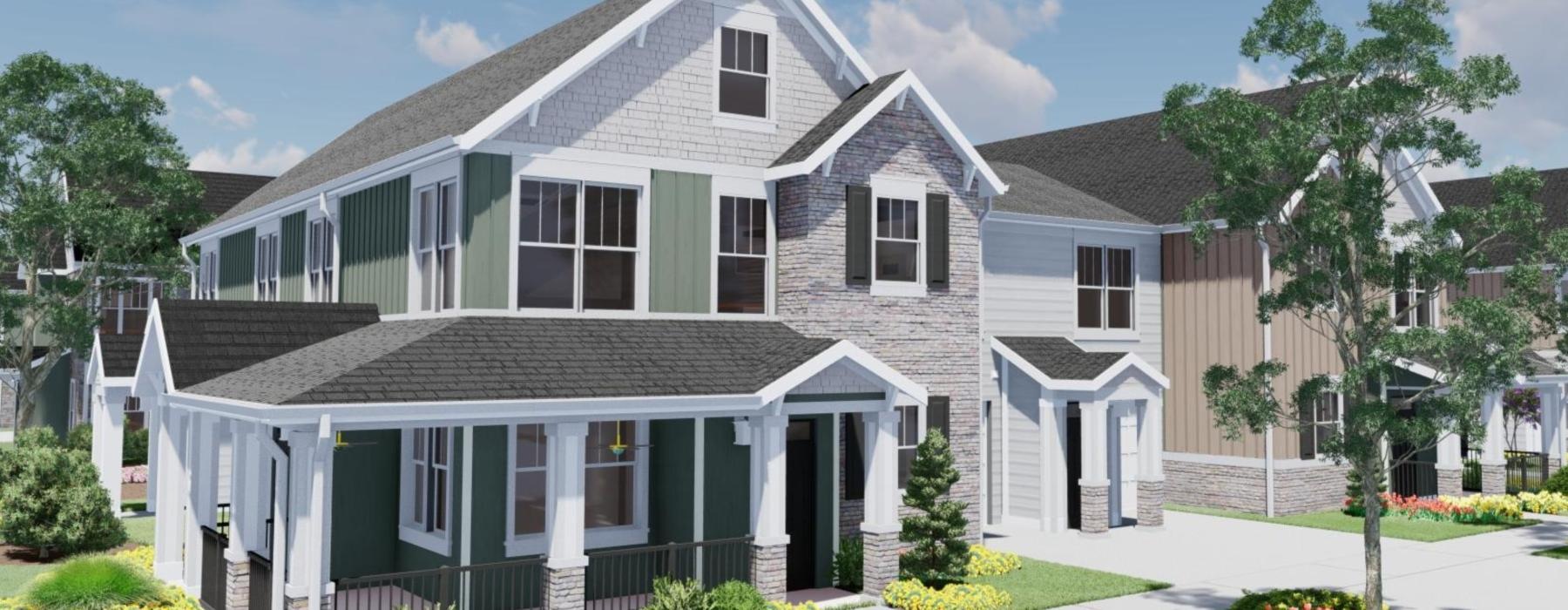 rendering of a home