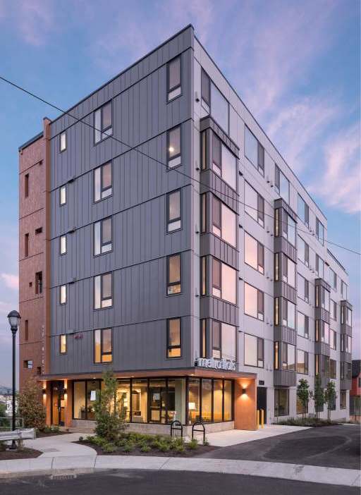 Building Exterior View at Metro Line Flats, Seattle, WA