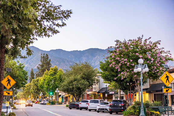 Scenic View of Old Town at Trestle Apartments, California, 91016