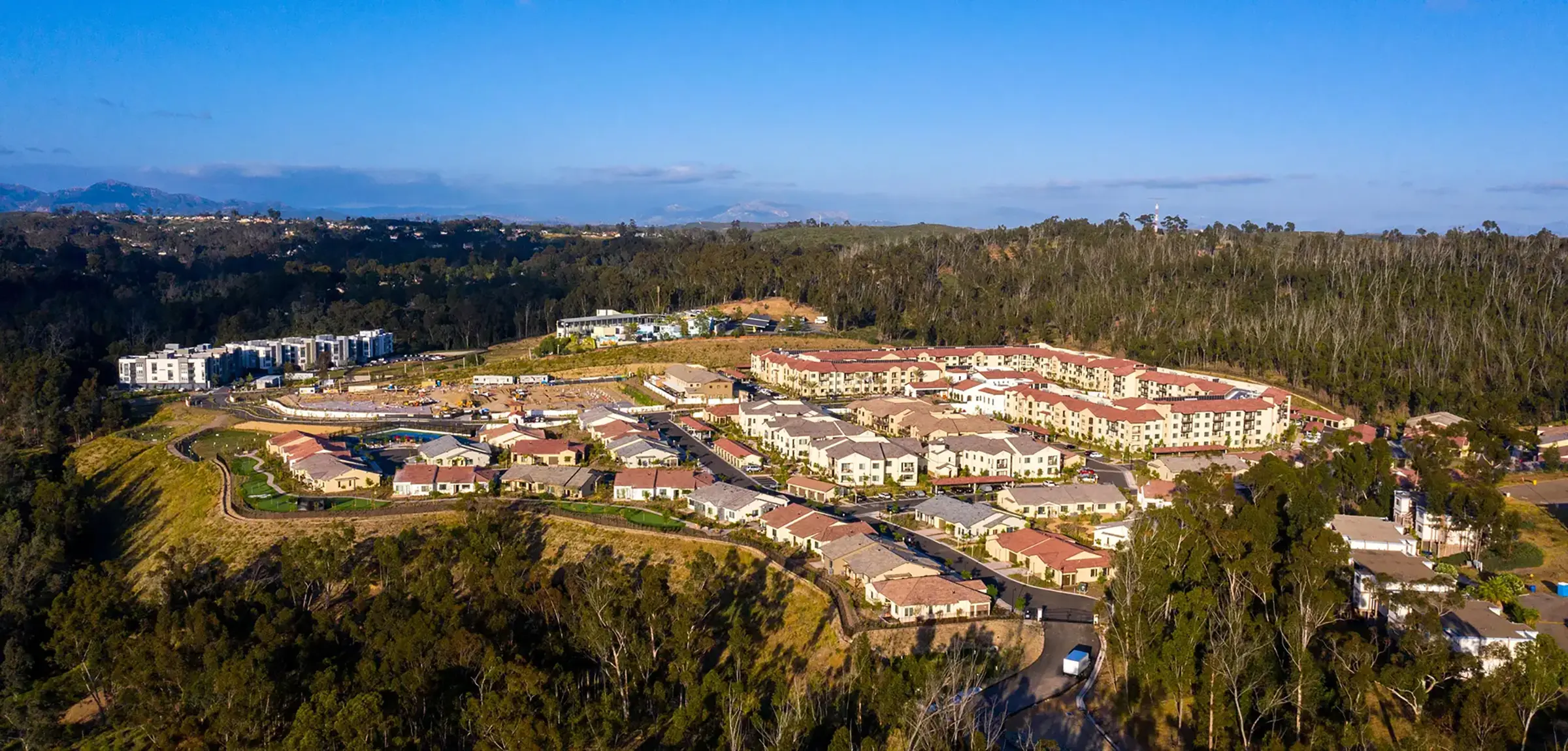 Aerial view of The Glen at Scripps Ranch