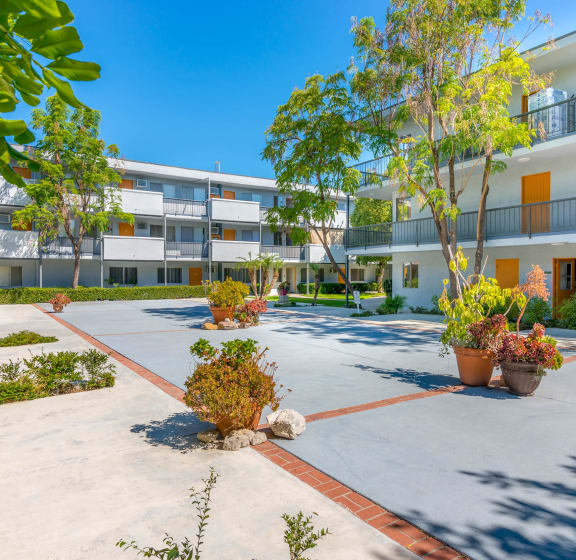 Outside recreational area view