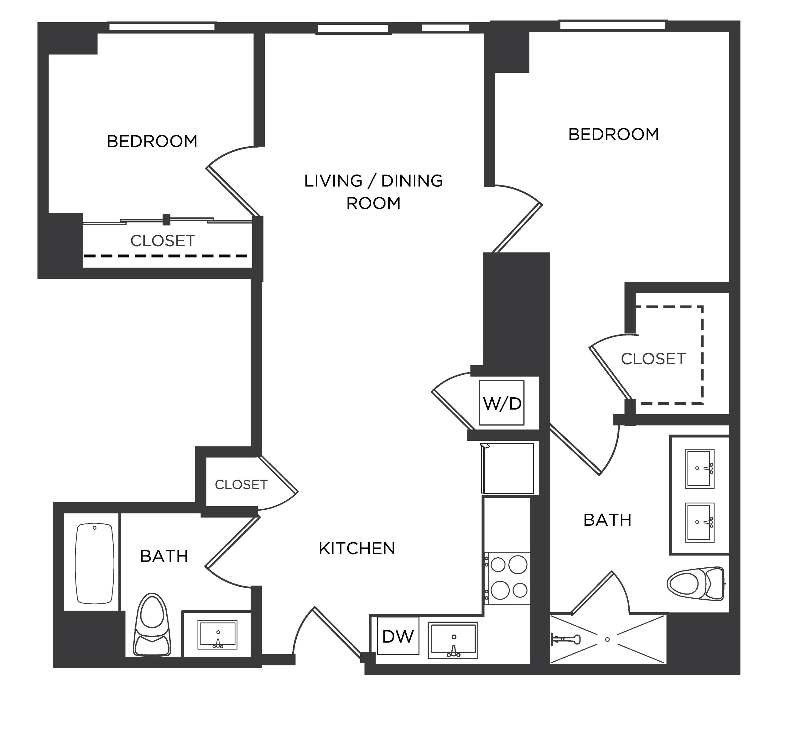 Floor Plan Image of Apartment Apt 1031