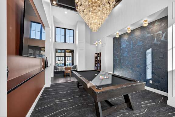 Pool Table at The Landing at Lemay Apartments, Fort Collins, 80524