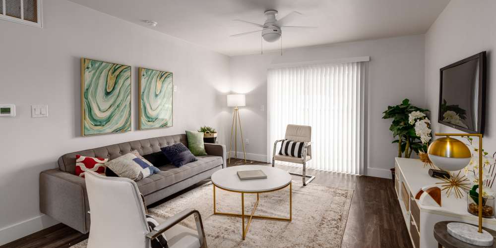 Living room at Sangria Park in Austin, Texas