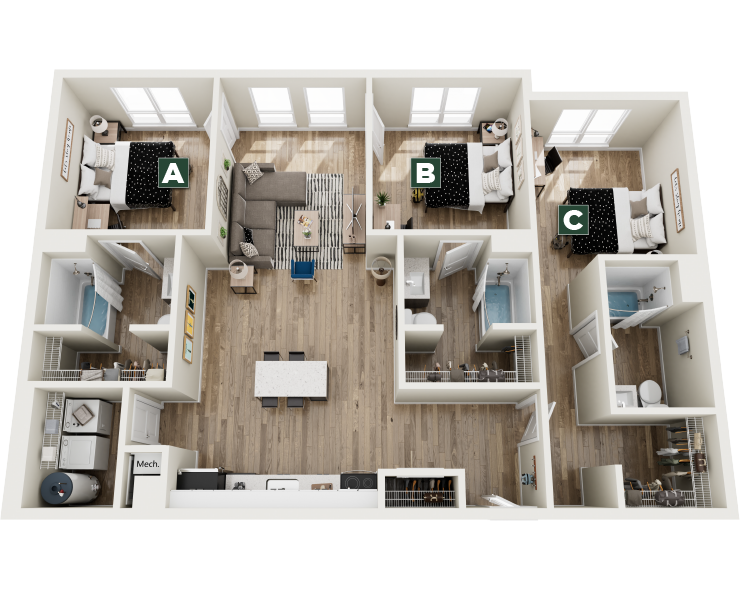 Canyon floor plan
