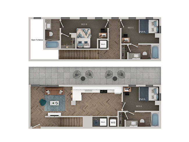 TH C3 floor plan