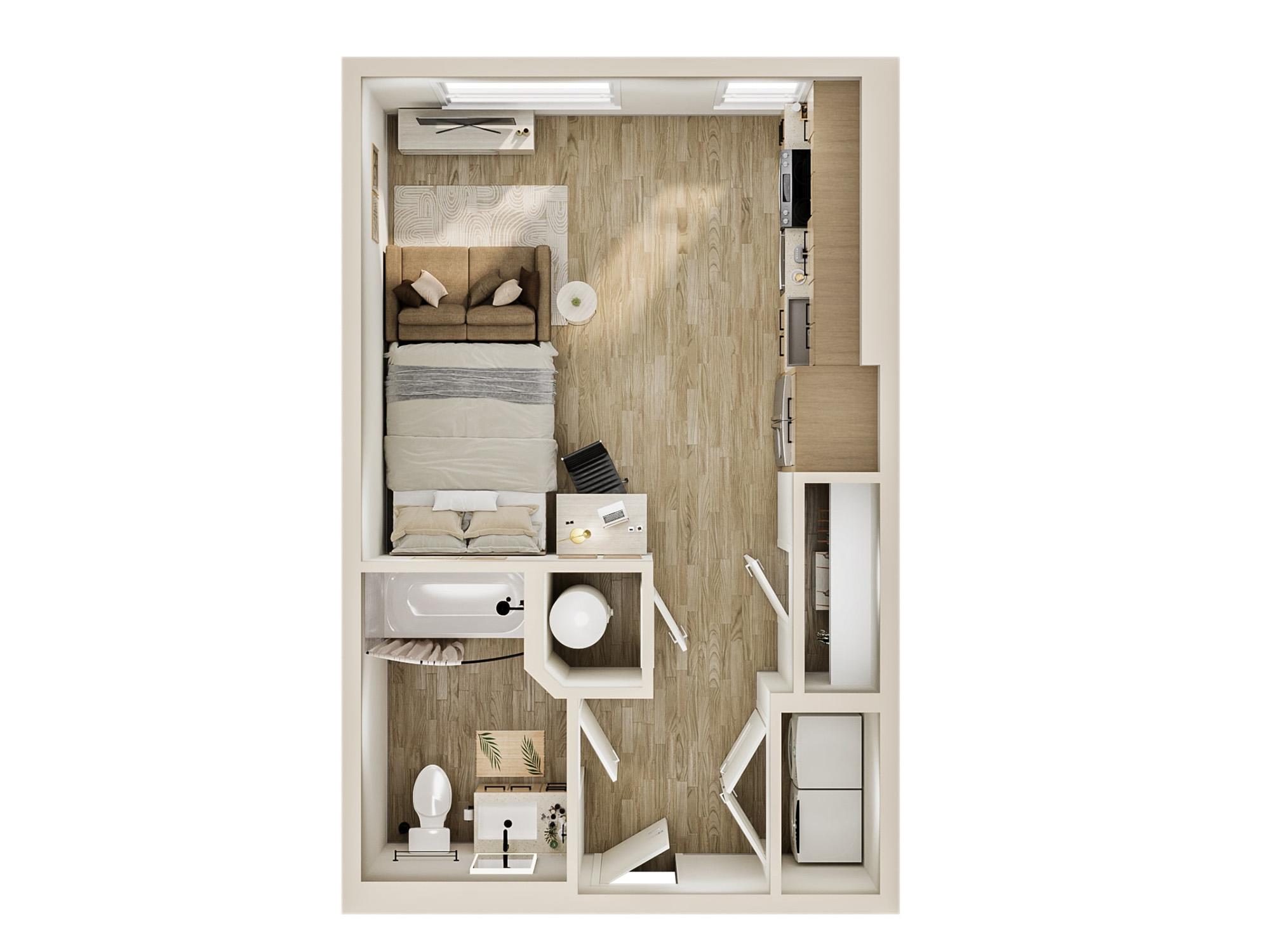 S1 - 1 Bed 1 Bath