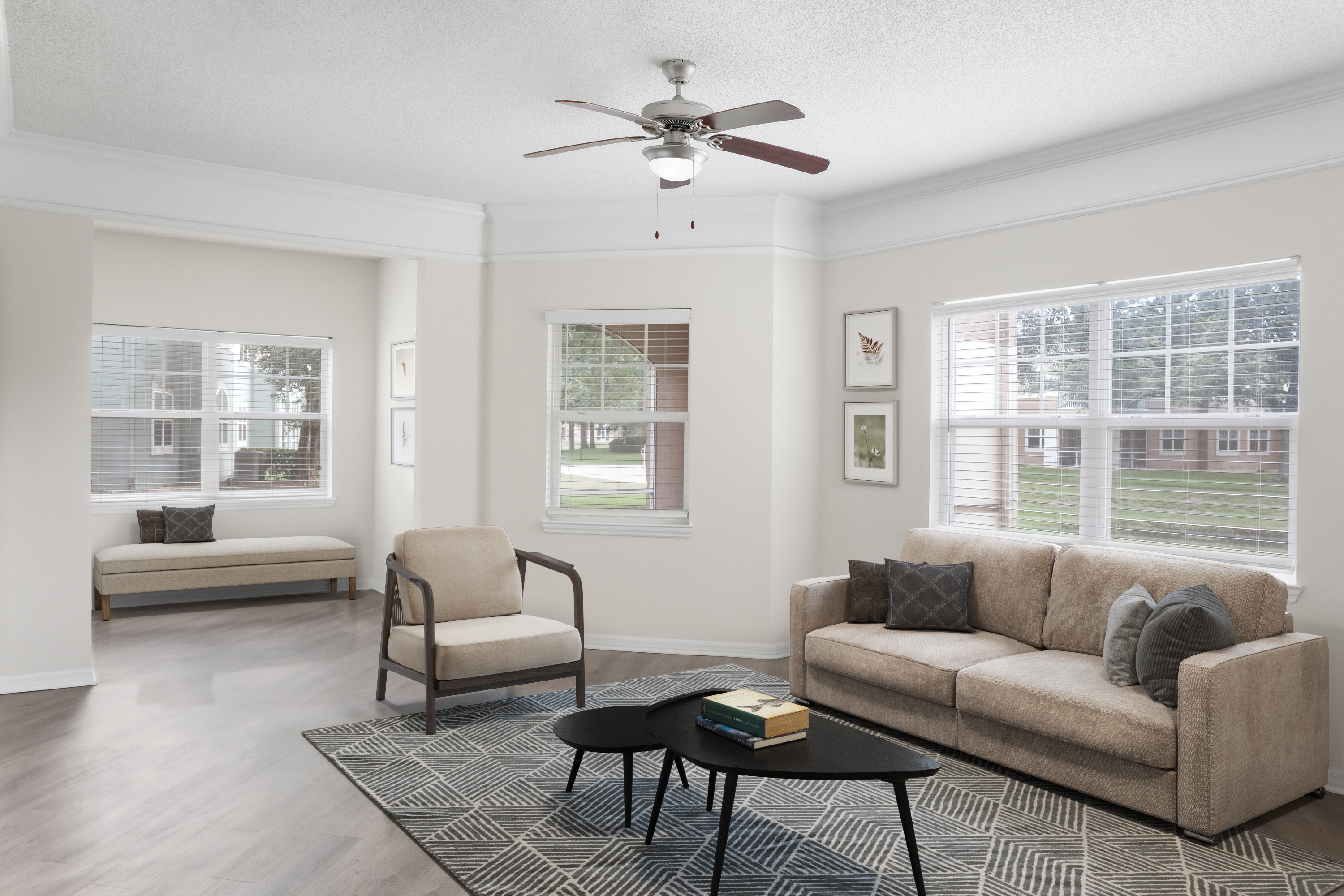 Timucuan Lakeside in Jacksonville, FL - Living Room