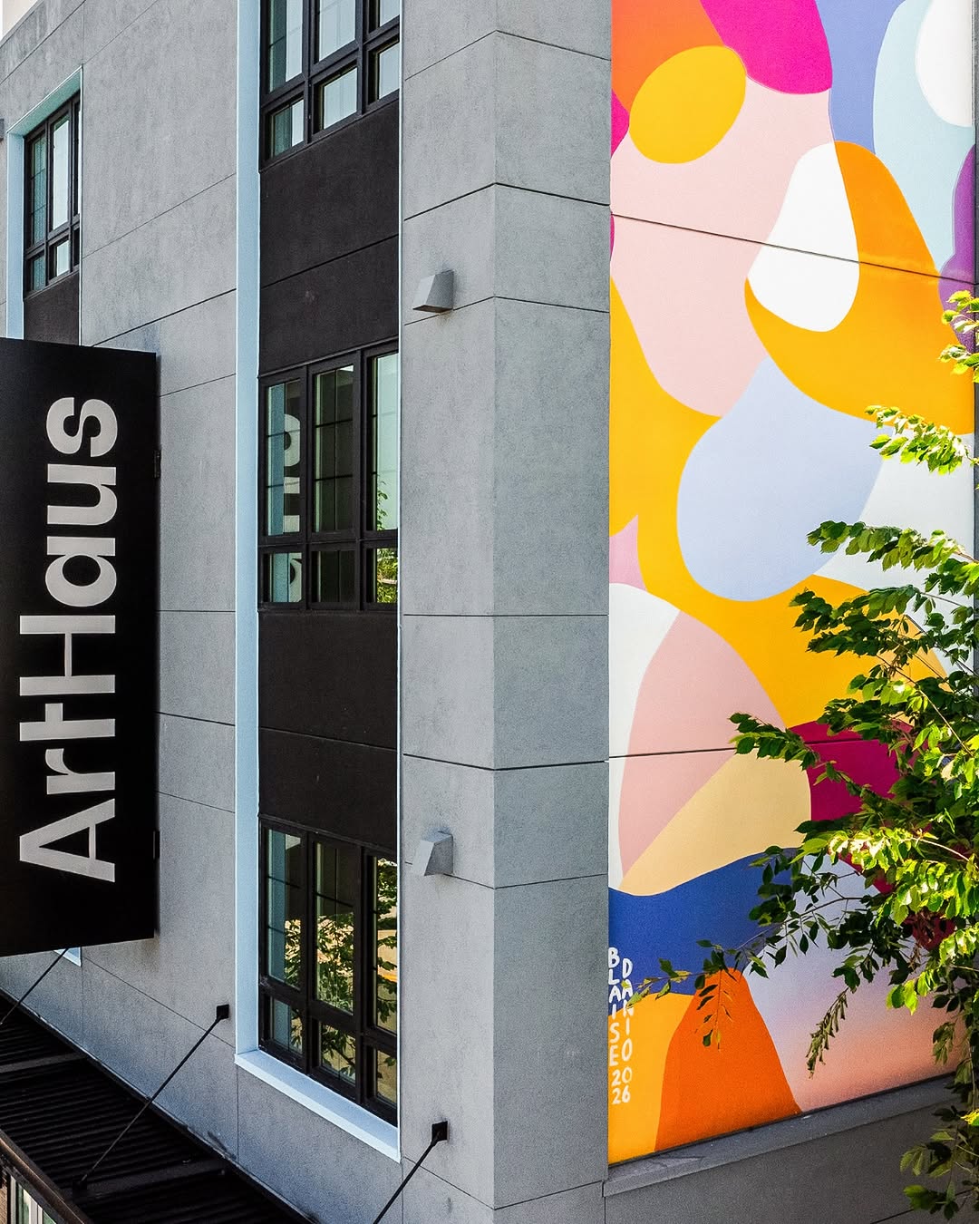 we are still obsessed with our exterior mural 😍 - come in for a tour to see ...