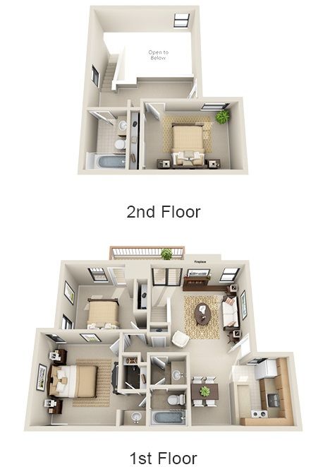 3 Bed · 2 Bath