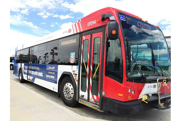 Bus at Brickside Heights, Millcreek, 84106