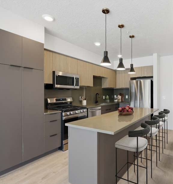 Interior view of Kitchen at Brickside Heights, Millcreek, 84106