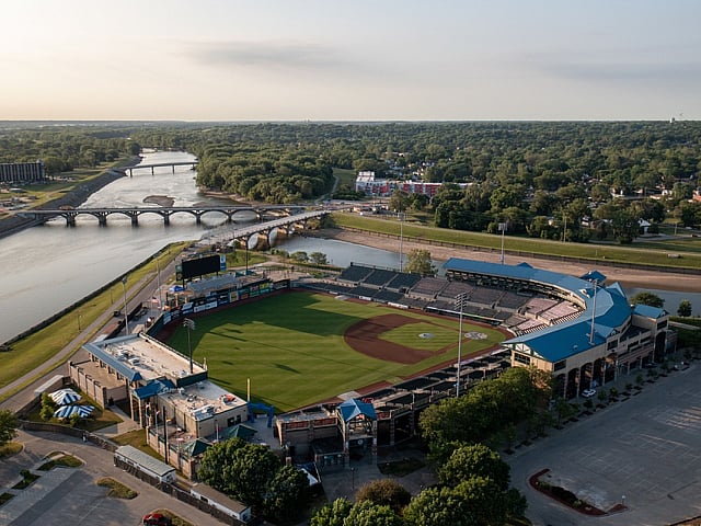 aerial of principal park stadium