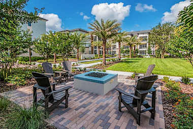 The Alexander at Sabal Point Fire Pit