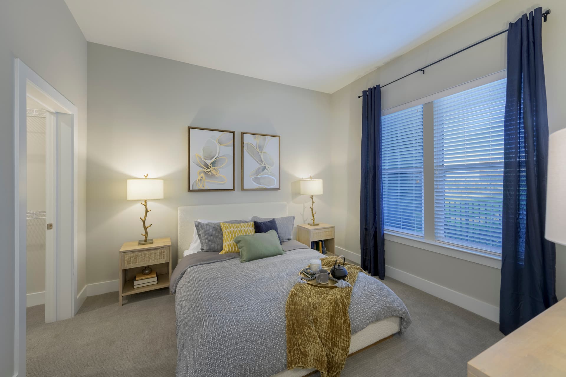 Atlee Square master bedroom