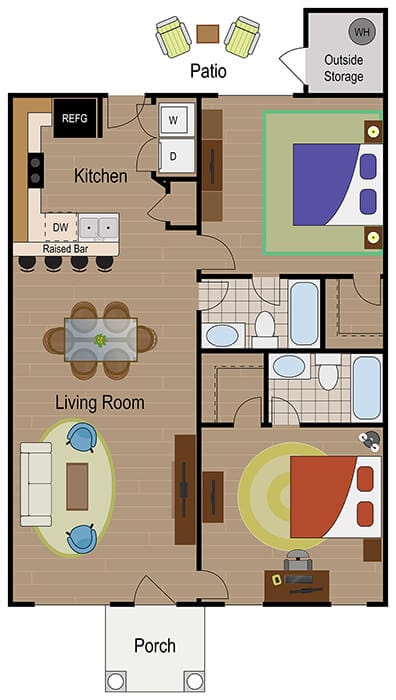 Floor Plans in Buies Creek, North Carolina