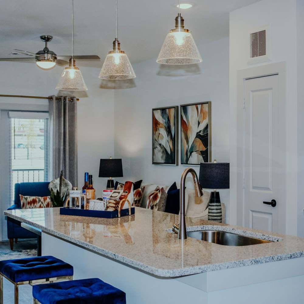 One bedroom apartment at The Heyward in Corinth, TX