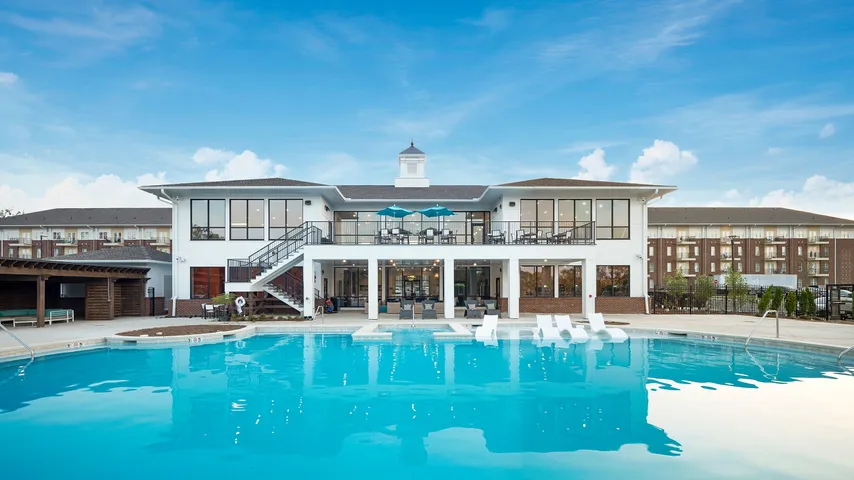 Sparkling pool