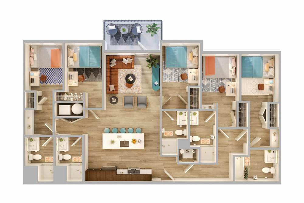 Image of 5BR/5BA - E1 A