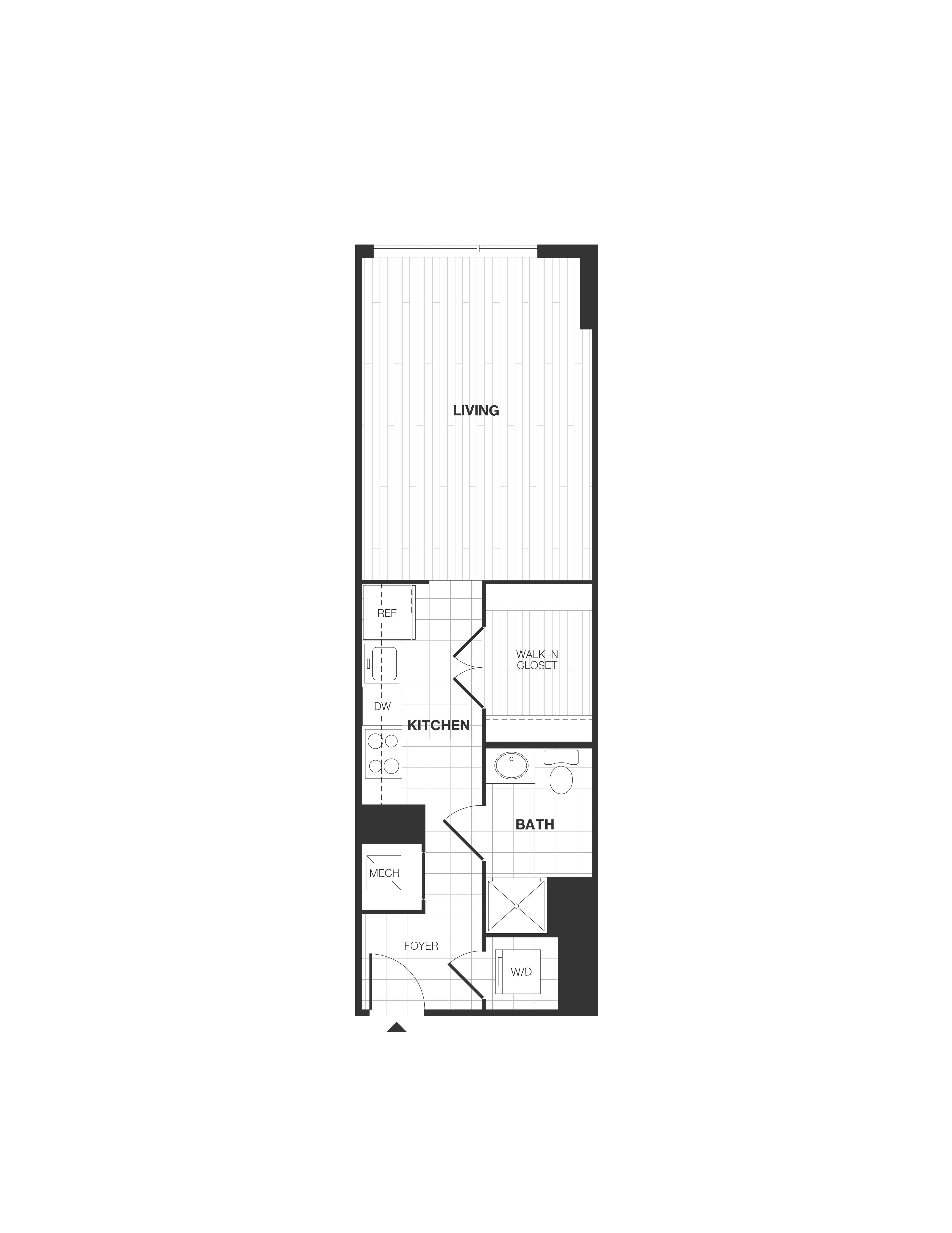 Apartment 0312 floorplan