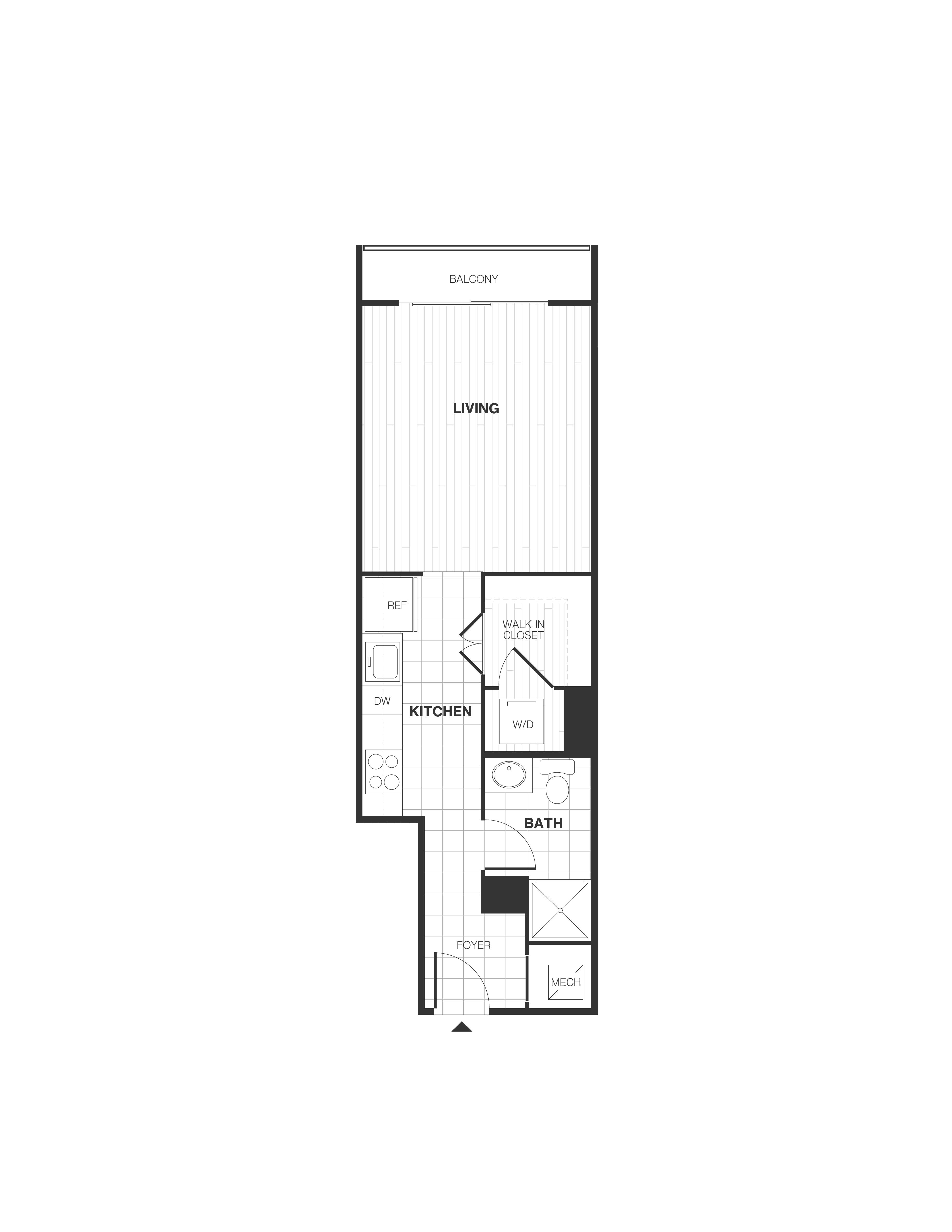 Apartment 0909 floorplan