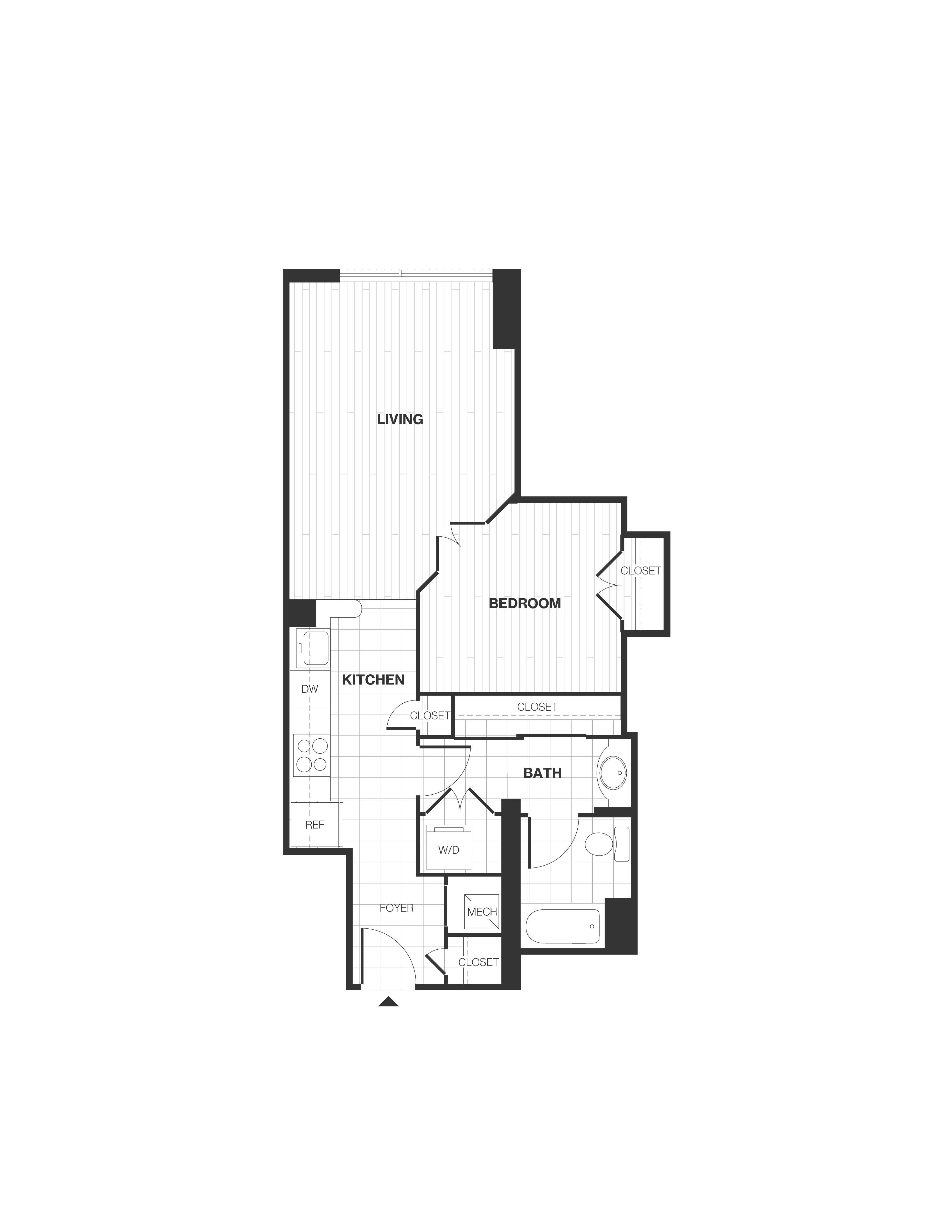 Apartment 0807 floorplan