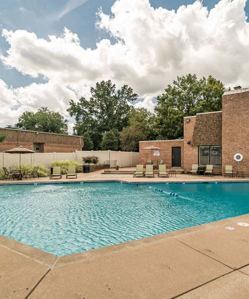 Swimming pool at Pear Tree in Saint Ann,Missouri