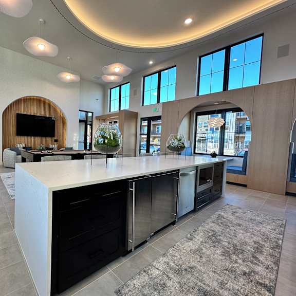 Open Kitchen at Switch Luxury Apartments, Colorado Springs