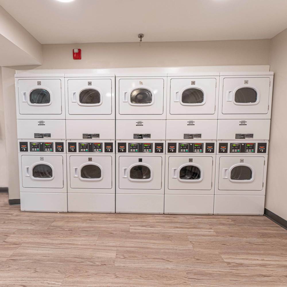 Laundry facility at Kirkwood Bluffs in Saint Louis, Missouri
