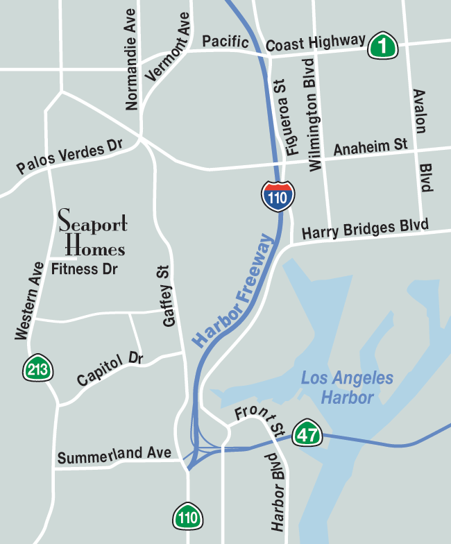 Seaport-Homes Map