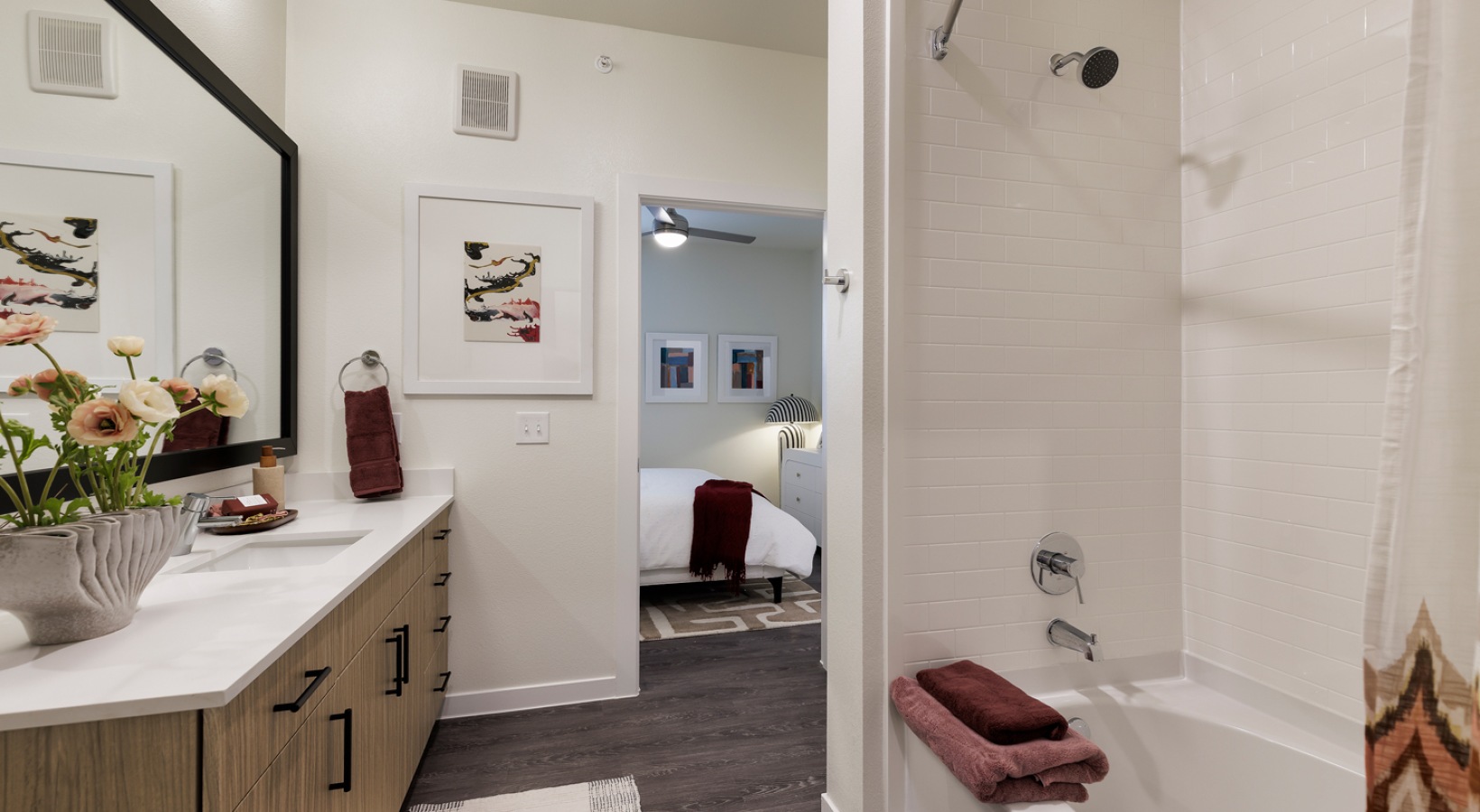 Bathroom with shower