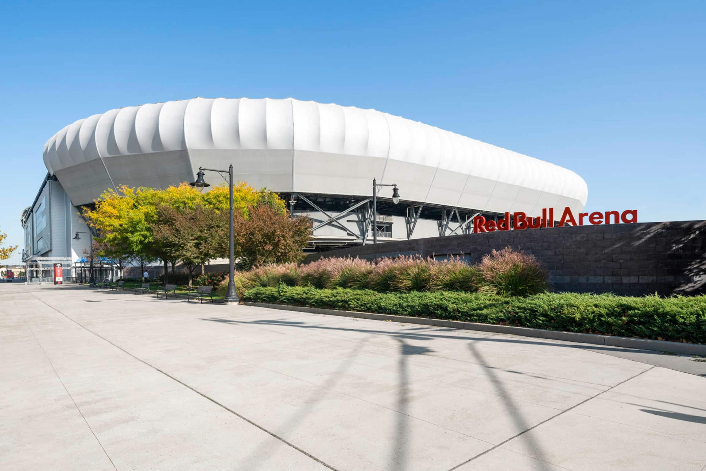 exterior shot of Red Bull Arena