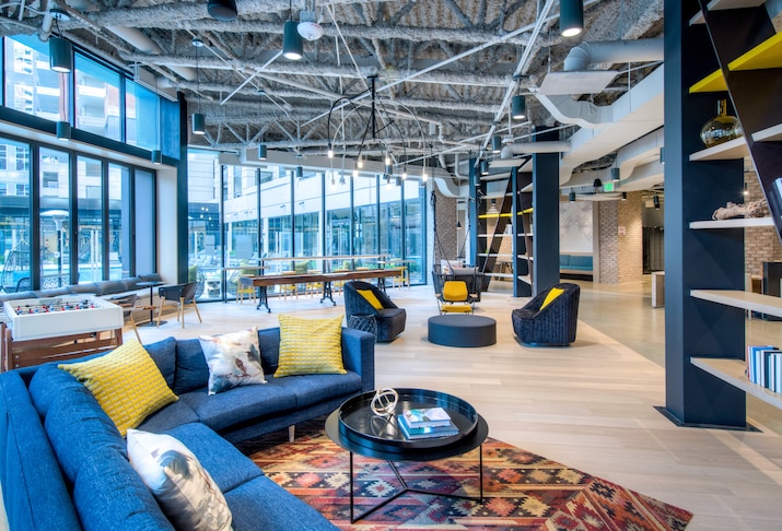 AVA Ballston Square resident lounge