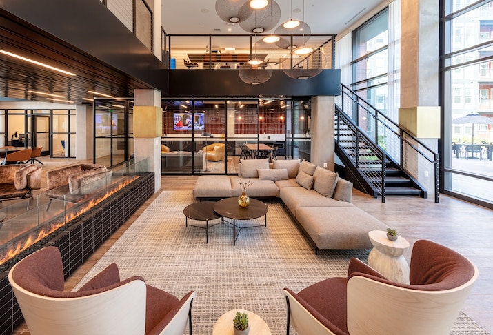 Avalon Foundry Row resident lounge