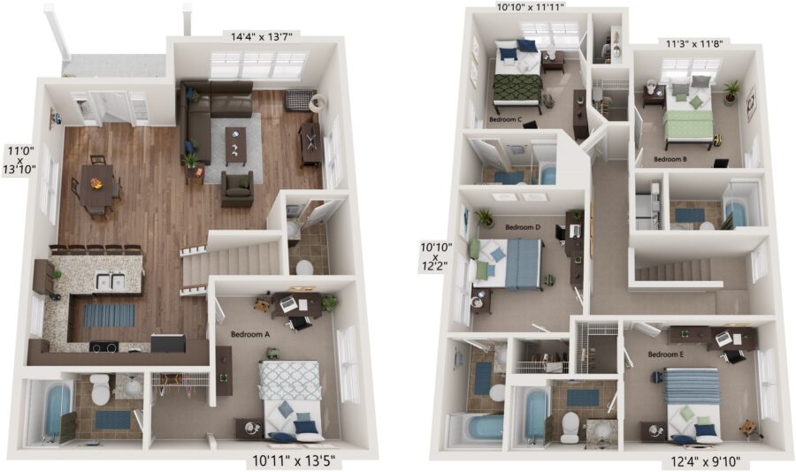 Bandera II Floor Plan