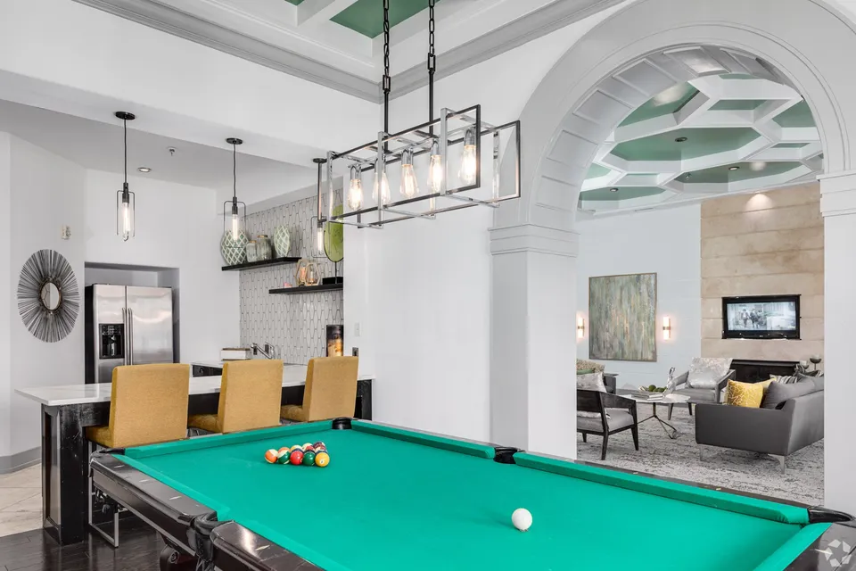 billiards room
