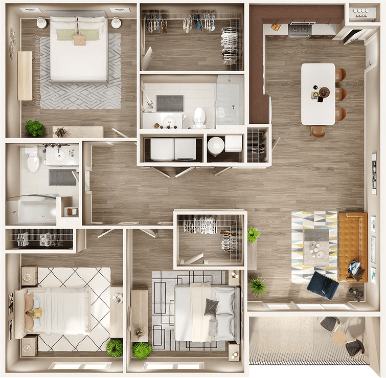 Belltower  Floor Plan