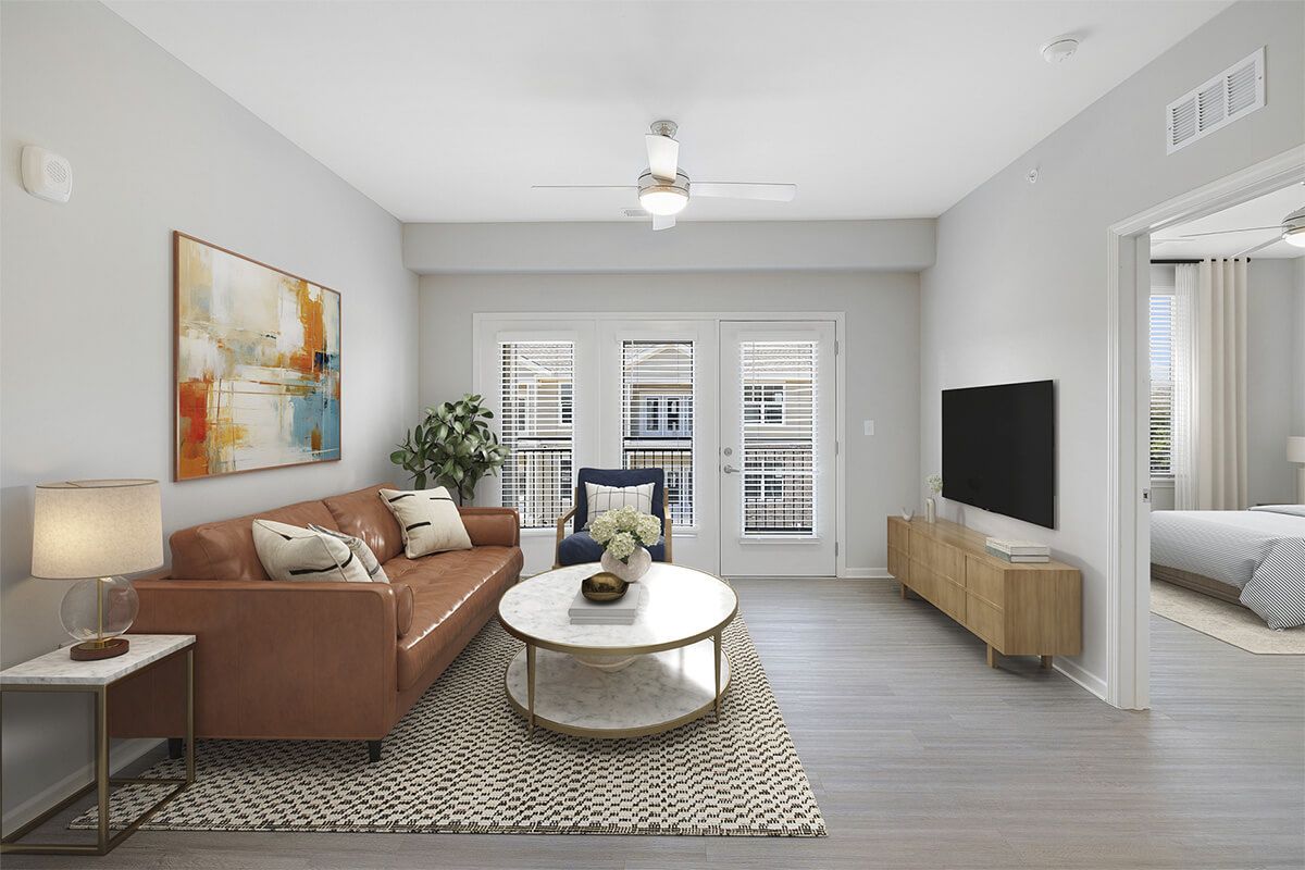 Furnished Living Room