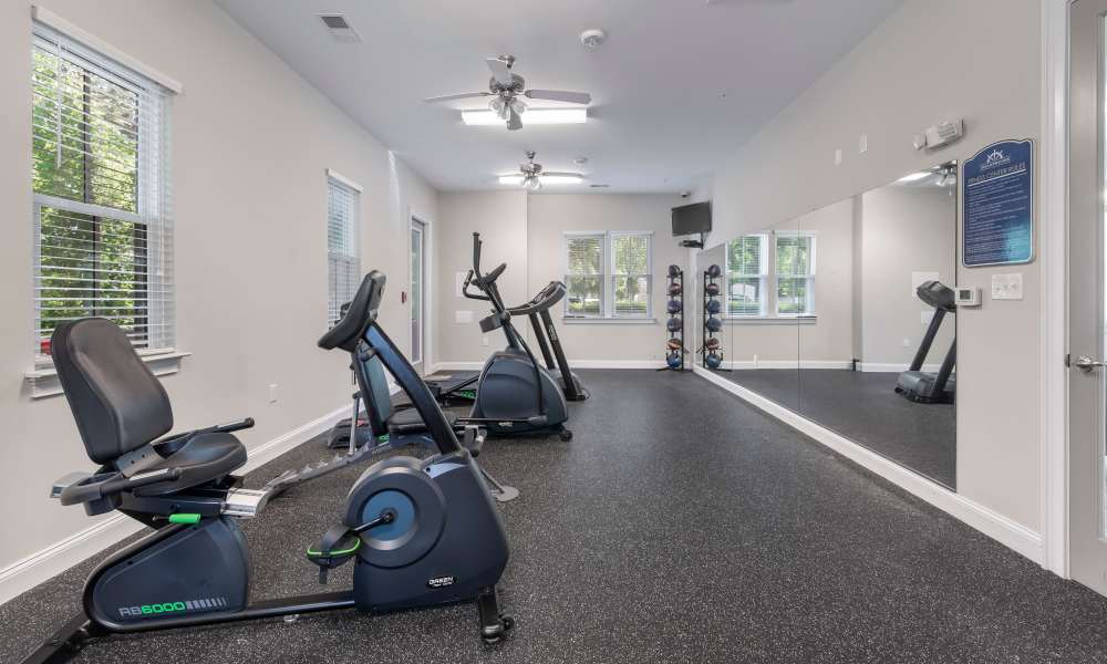 Fitness center at Charthouse at James Island in Charleston, South Carolina