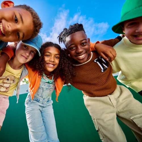 Smiling children at The Bammel in Houston, Texas