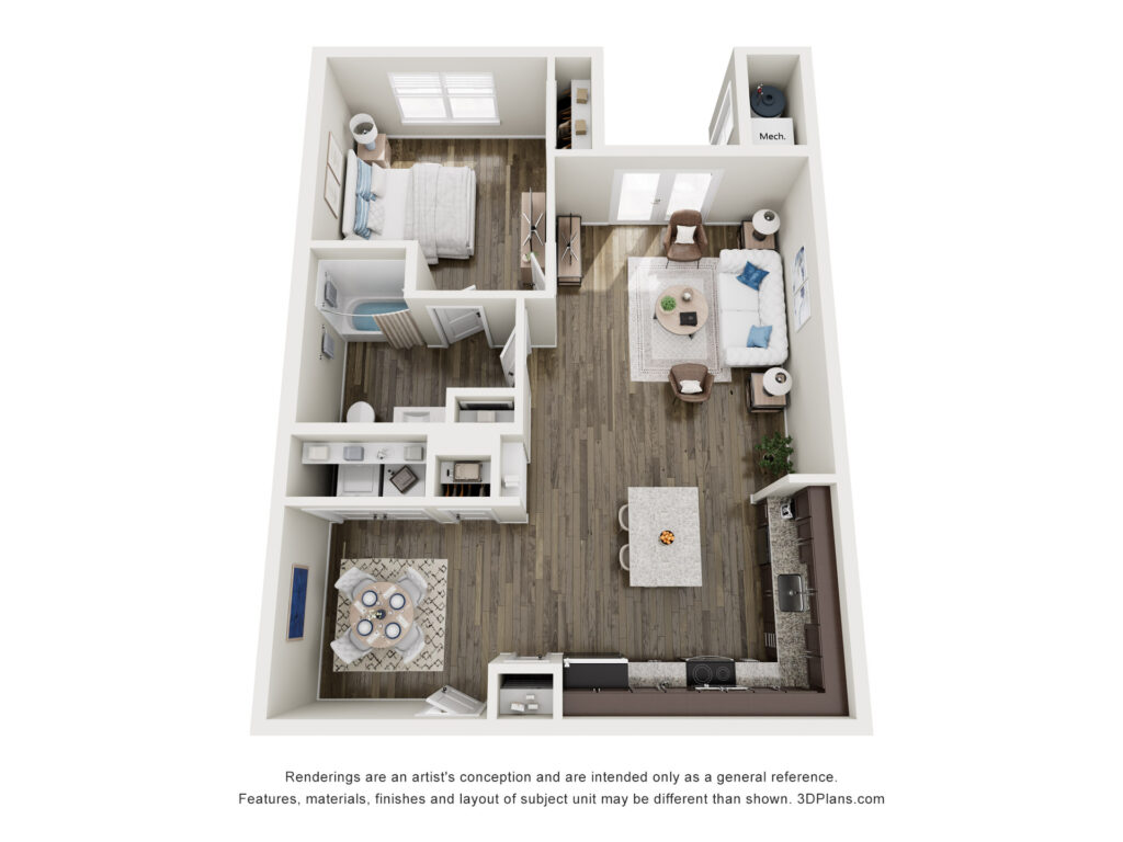 A1 Floor Plan at The Jasper