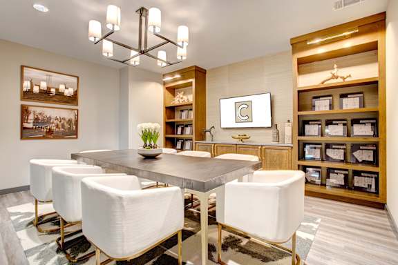 Conference Area at The Cosmopolitan Apartments, Oklahoma