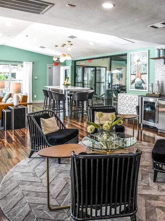 Community Kitchen at Twenty 15 Apartments, Austin, TX